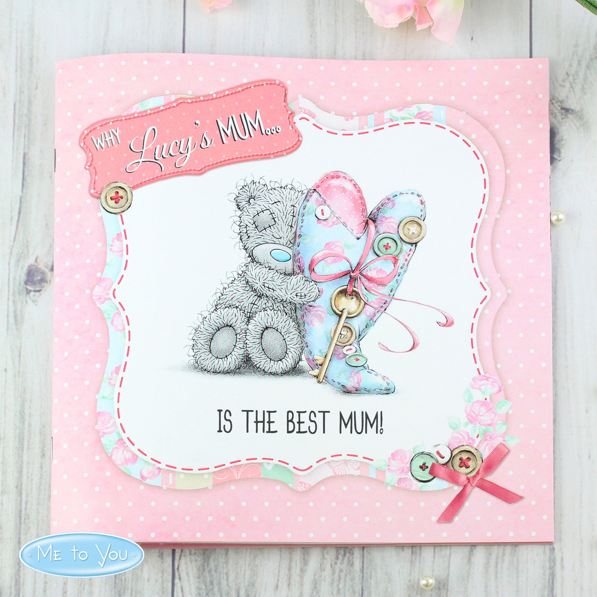 Personalised Me to You Mum Nan Grandma Poem Book - MK&JD Gifts