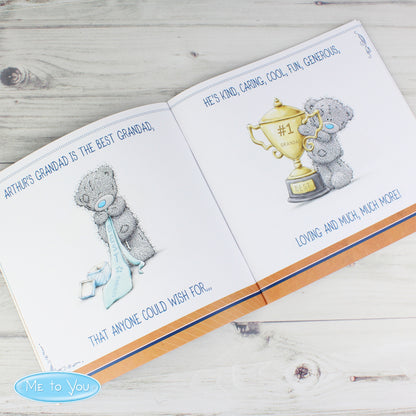 Personalised Me to You For Him Super Hero Poem Book - MK&JD Gifts