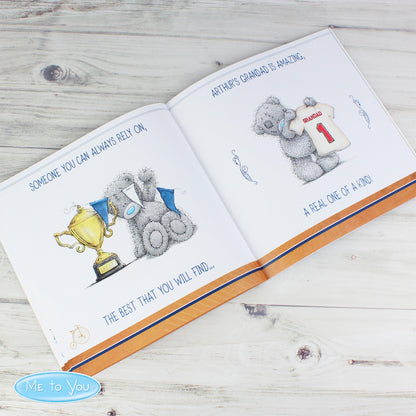 Personalised Me to You For Him Super Hero Poem Book - MK&JD Gifts