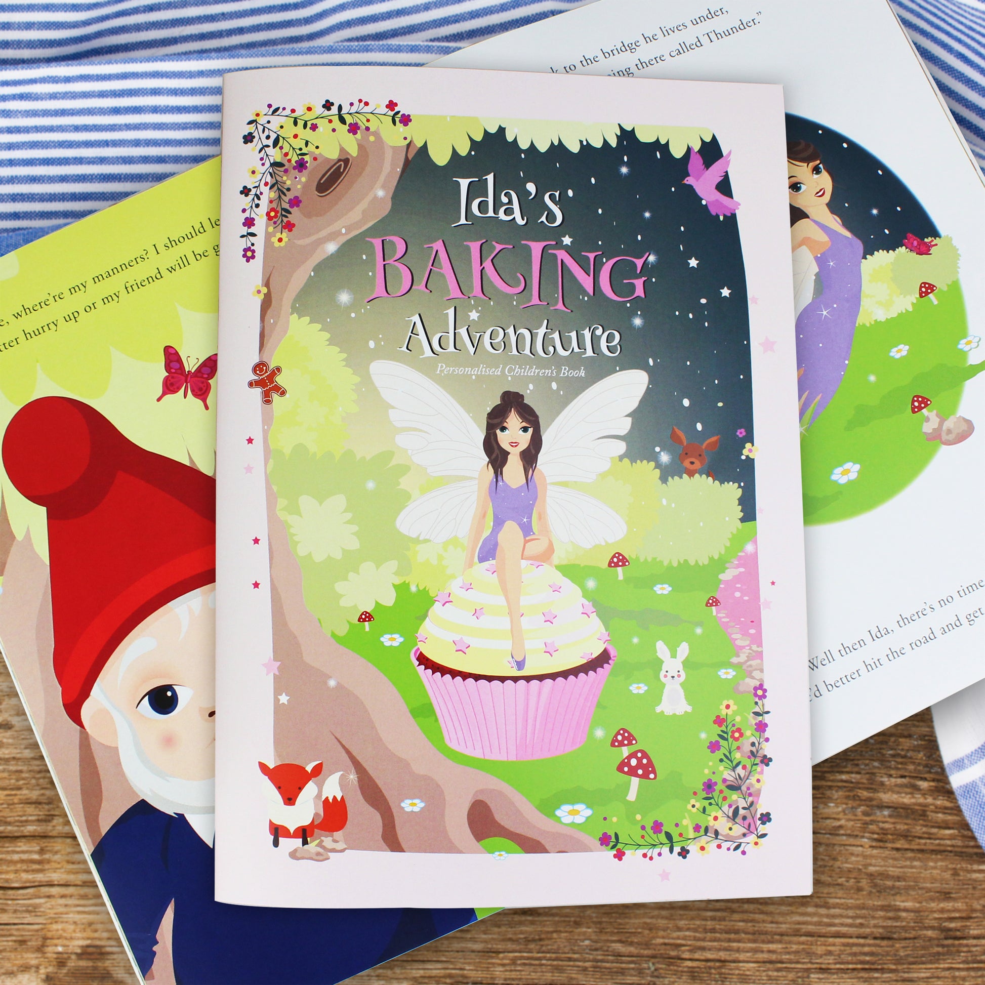 Personalised Fairy Baking Adventure Book - MK&JD Gifts