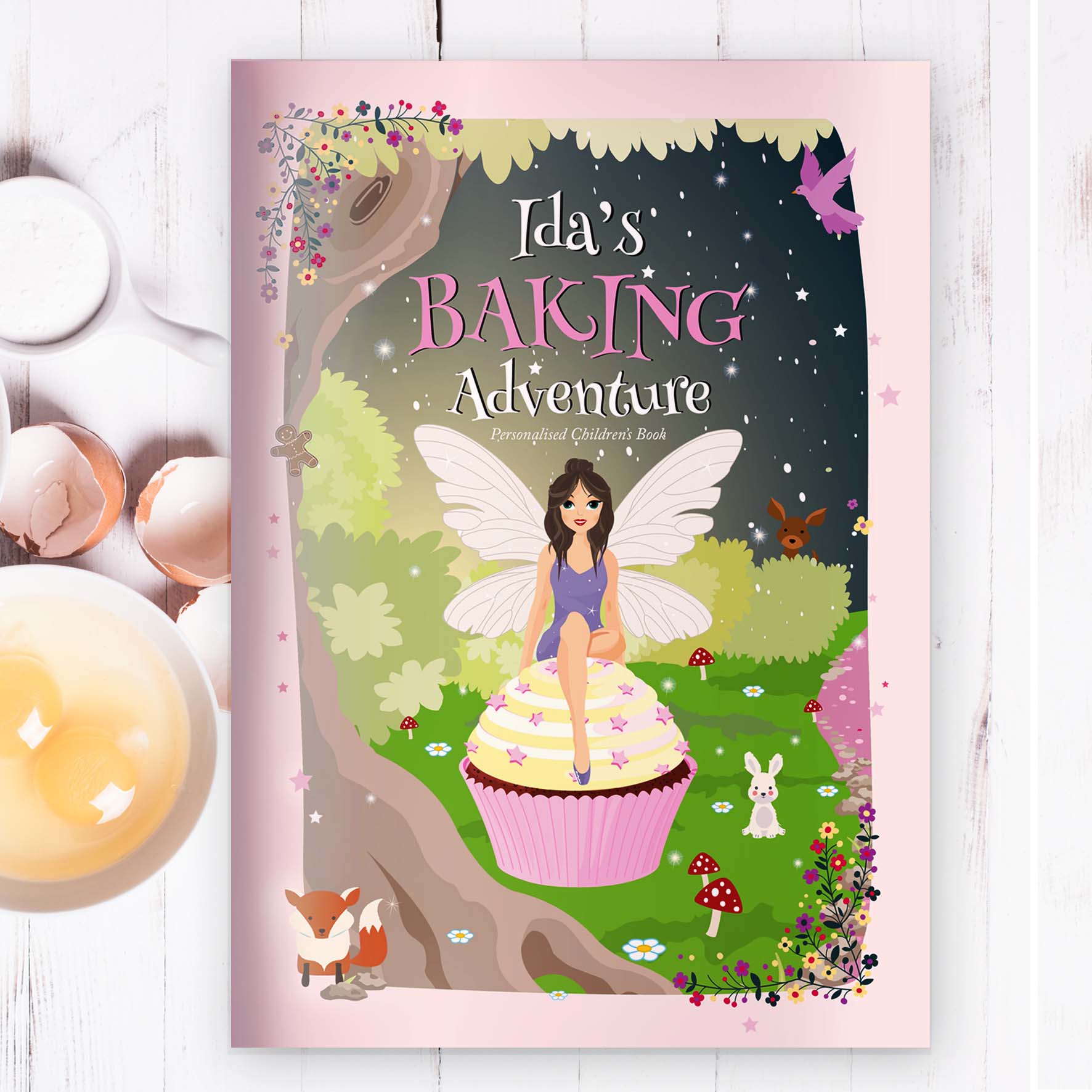 Personalised Fairy Baking Adventure Book - MK&JD Gifts