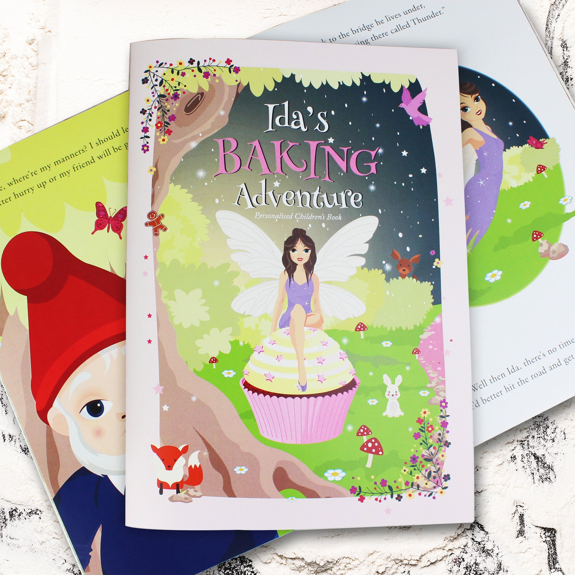Personalised Fairy Baking Adventure Book - MK&JD Gifts
