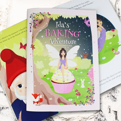 Personalised Fairy Baking Adventure Book - MK&JD Gifts