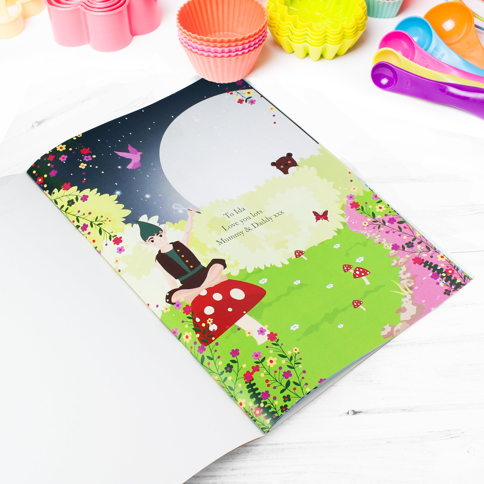 Personalised Fairy Baking Adventure Book - MK&JD Gifts