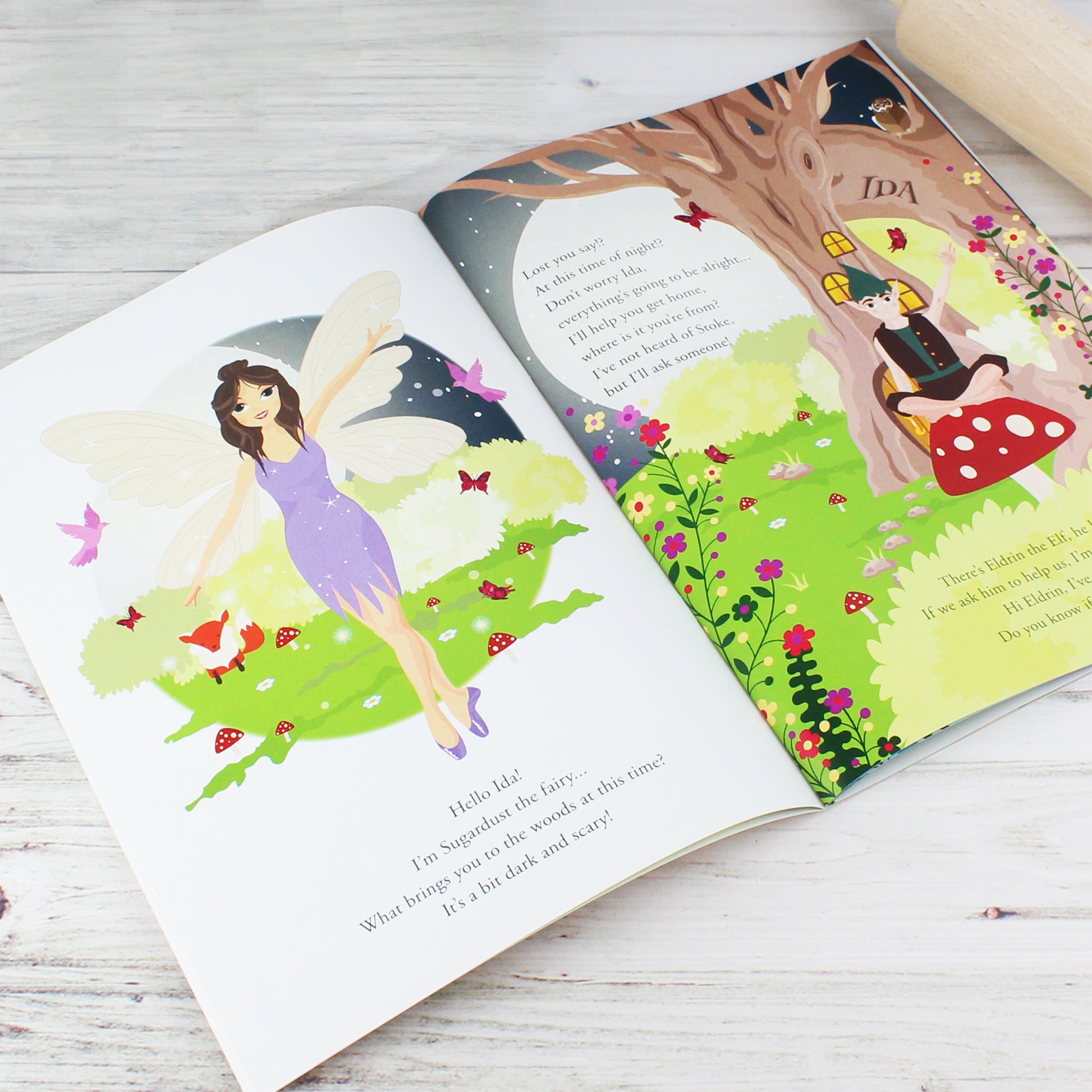 Personalised Fairy Baking Adventure Book - MK&JD Gifts