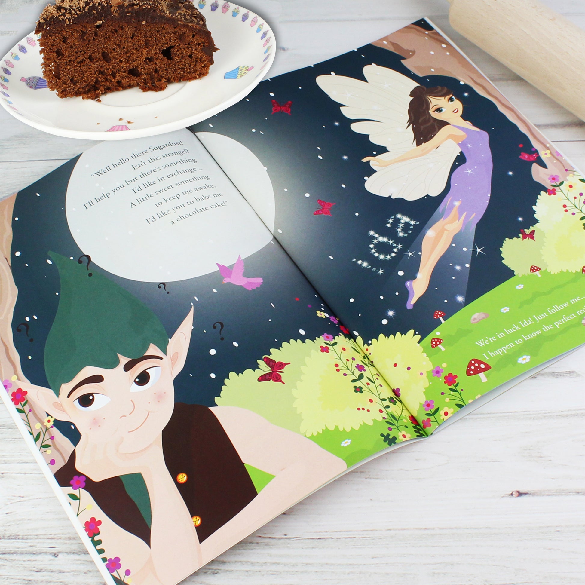 Personalised Fairy Baking Adventure Book - MK&JD Gifts