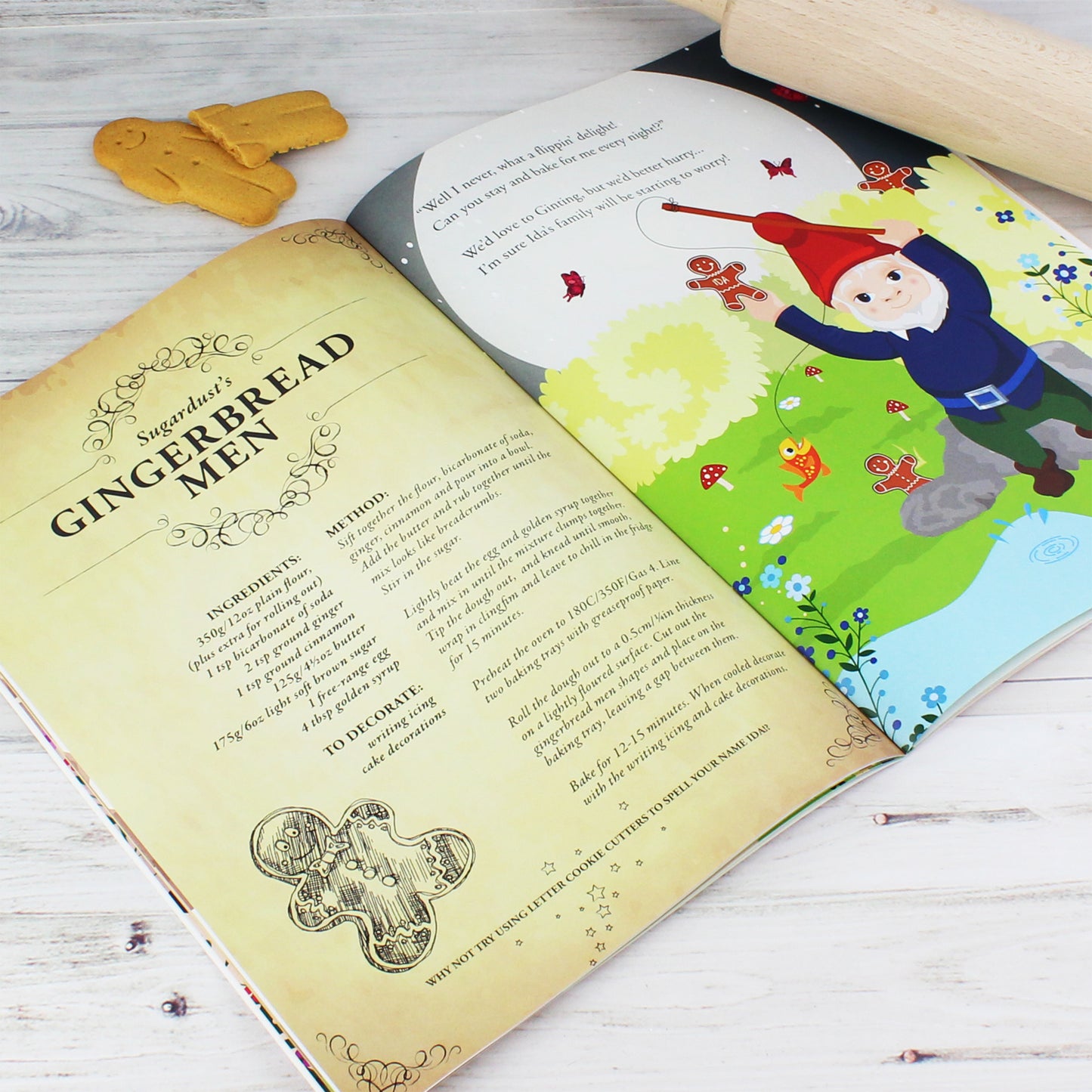 Personalised Fairy Baking Adventure Book - MK&JD Gifts