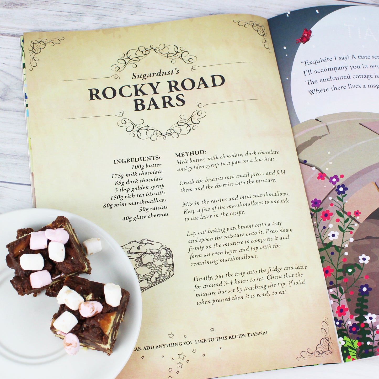 Personalised Fairy Baking Adventure Book - MK&JD Gifts