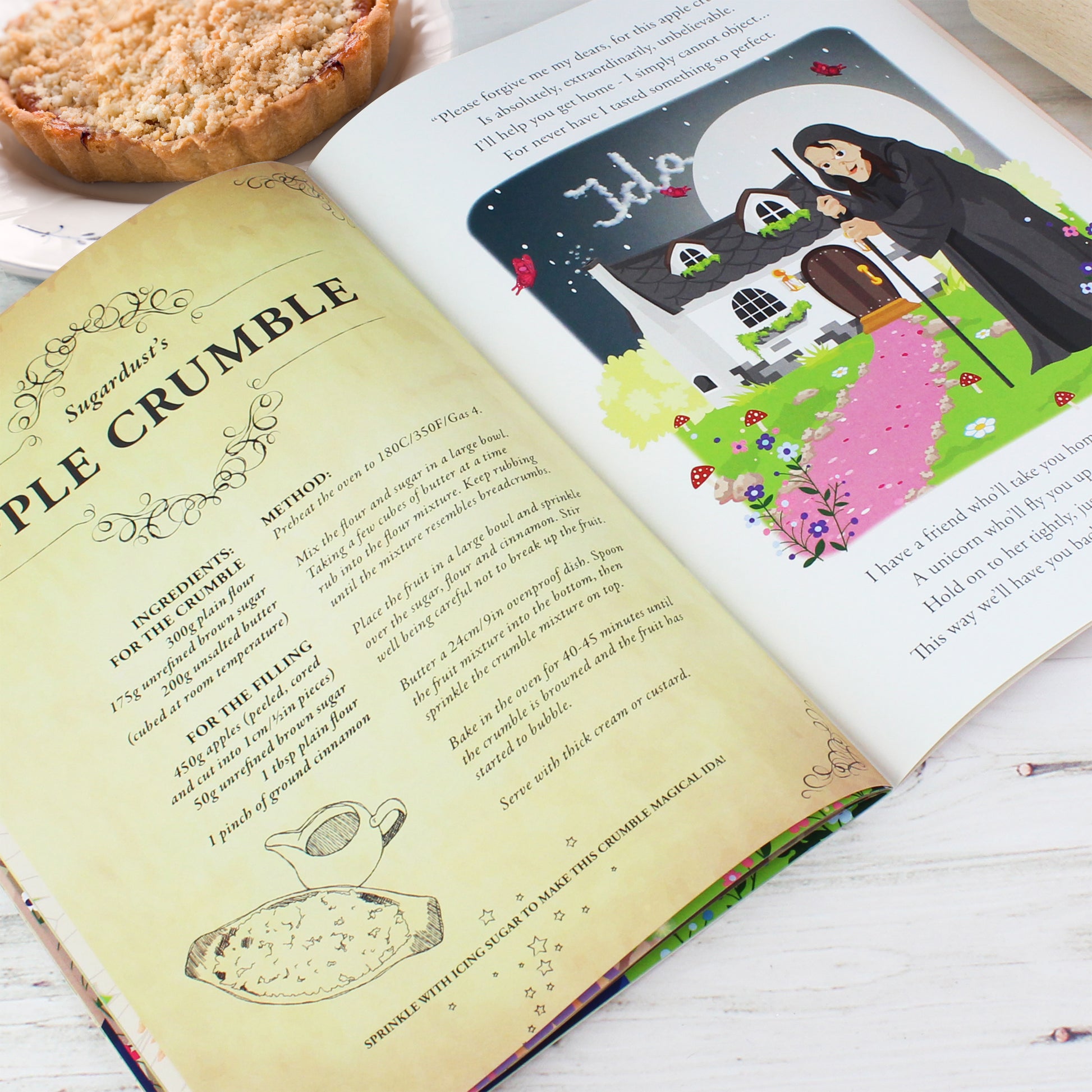 Personalised Fairy Baking Adventure Book - MK&JD Gifts