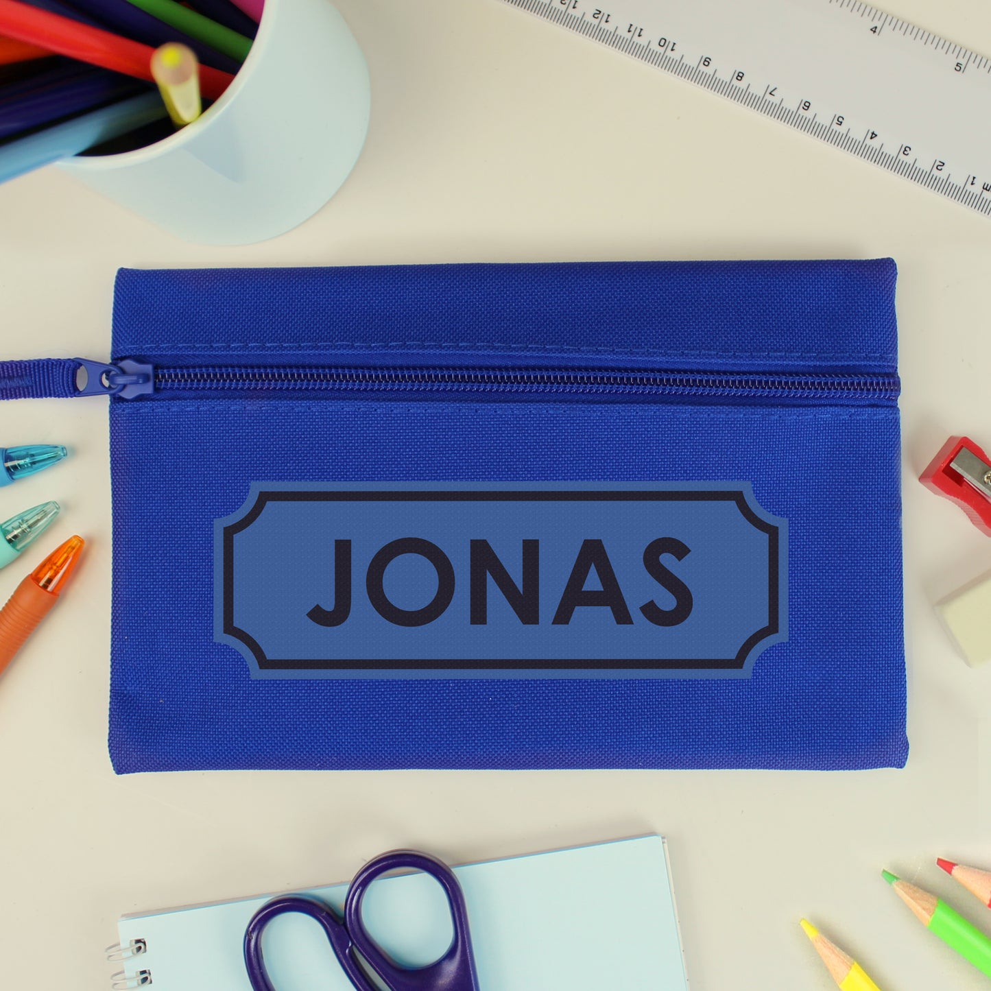 Personalised Blue Pencil Case - MK&JD Gifts