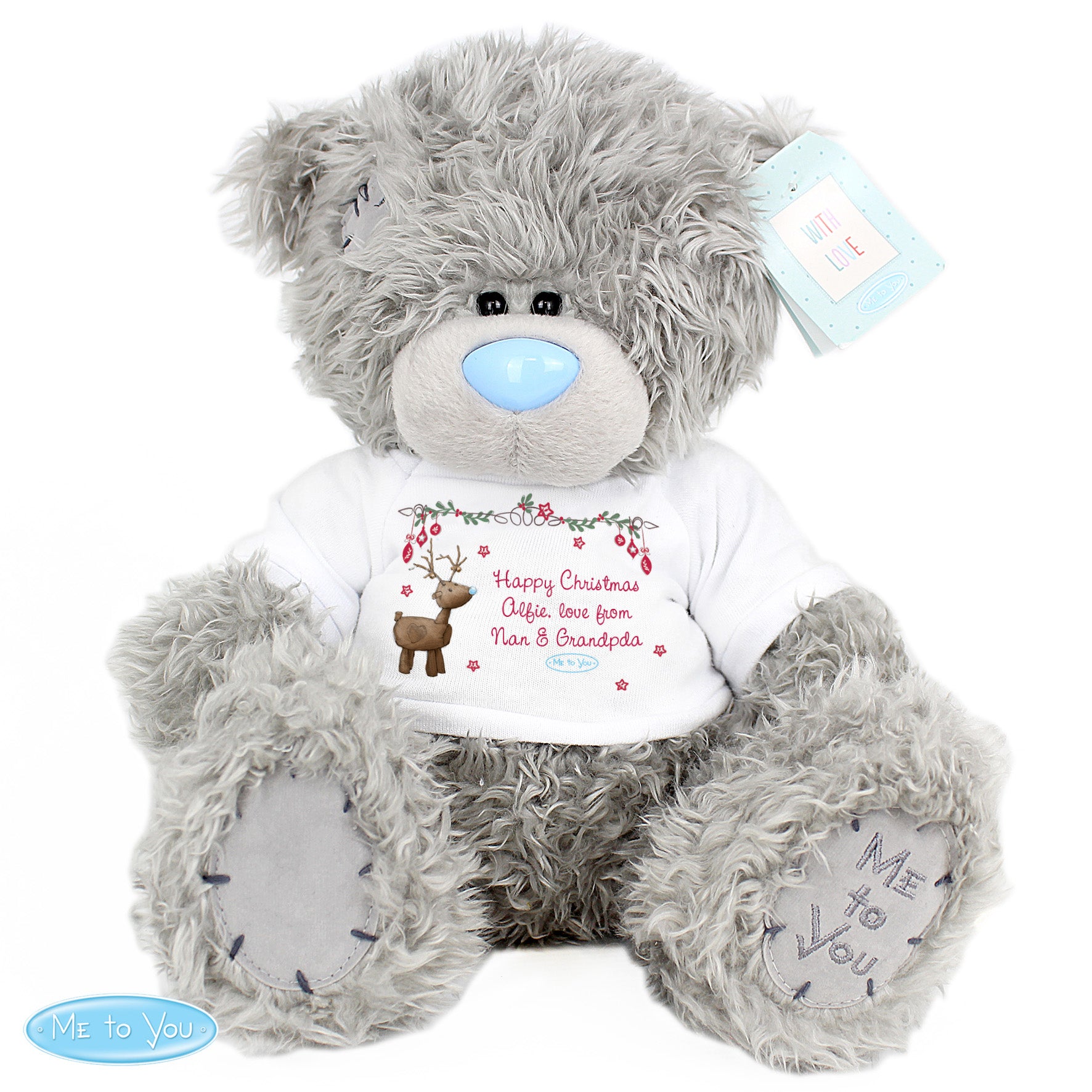 Personalised Me To You Bear Reindeer - MK&JD Gifts