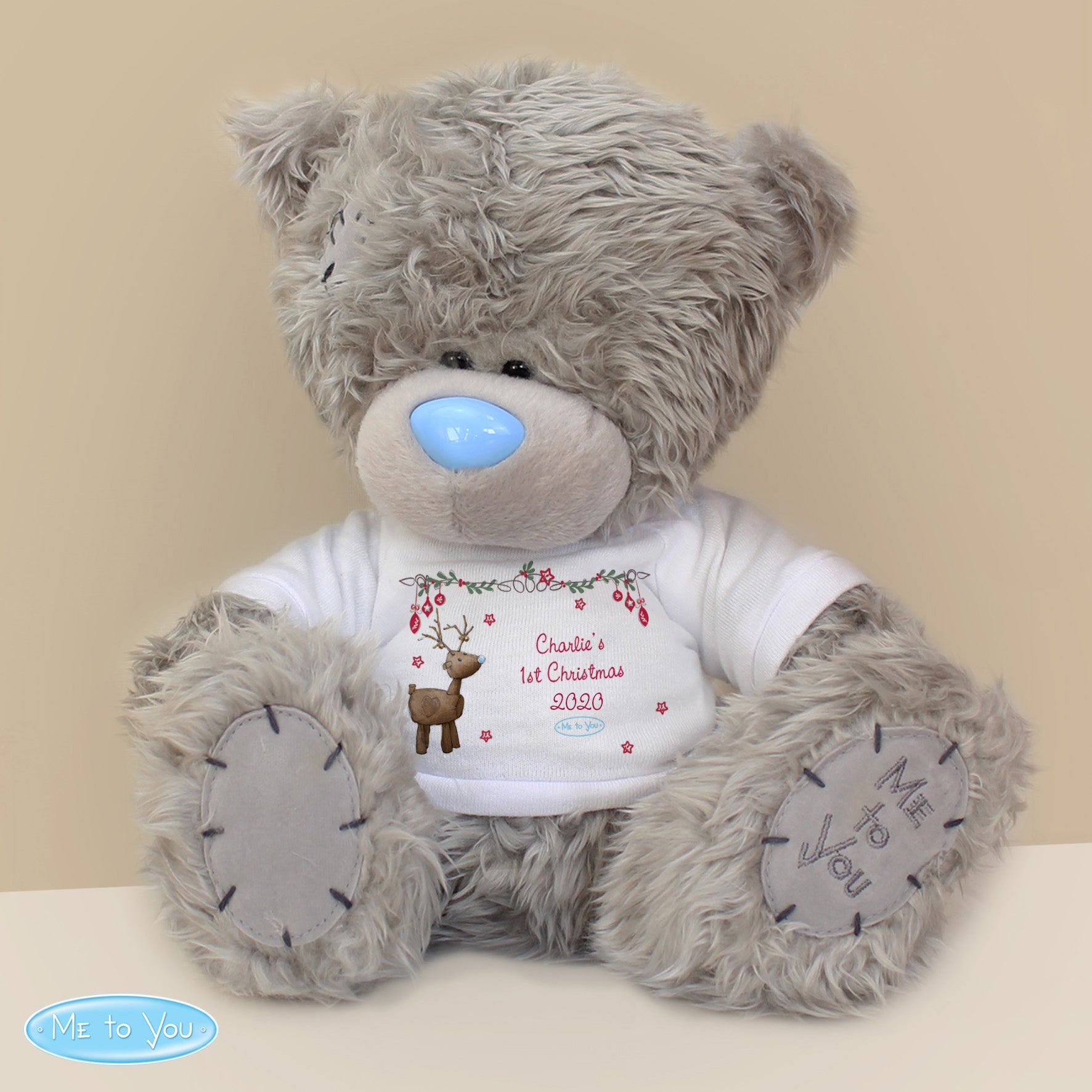 Personalised Me To You Bear Reindeer - MK&JD Gifts