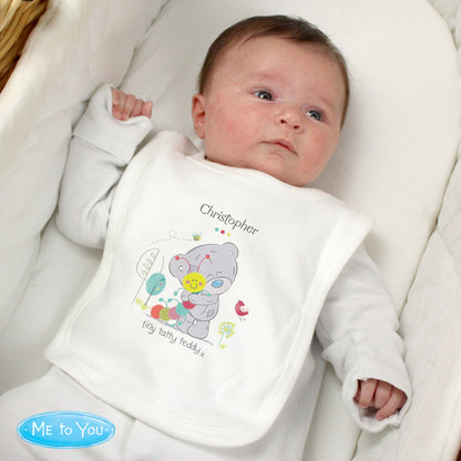 Personalised Tiny Tatty Teddy Cuddle Bug Bib - MK&JD Gifts