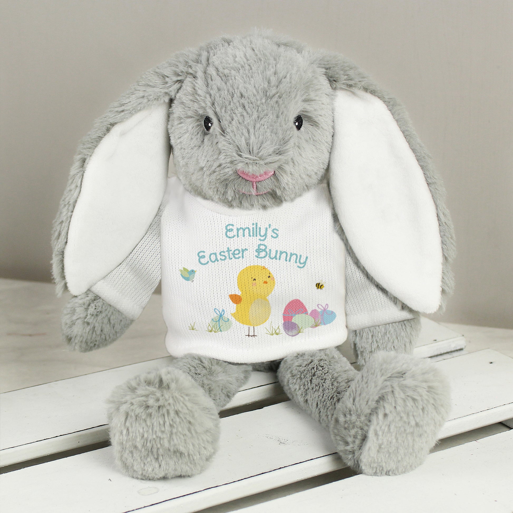 Personalised Easter Meadow Bunny Rabbit - MK&JD Gifts