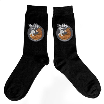 Personalised Daddy Bear Men's Socks - MK&JD Gifts