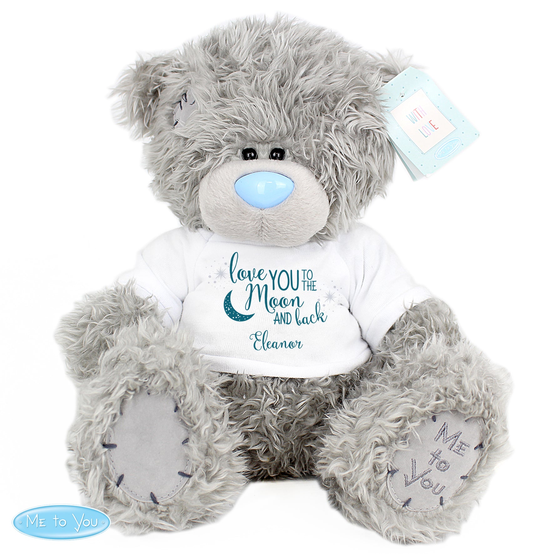 Personalised Me to You Bear 'To the Moon and Back' - MK&JD Gifts