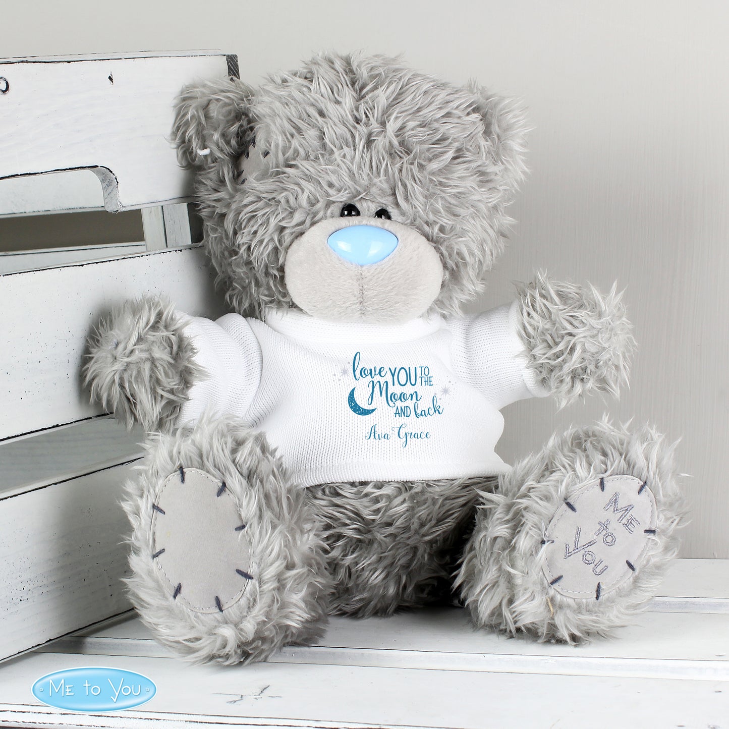 Personalised Me to You Bear 'To the Moon and Back' - MK&JD Gifts