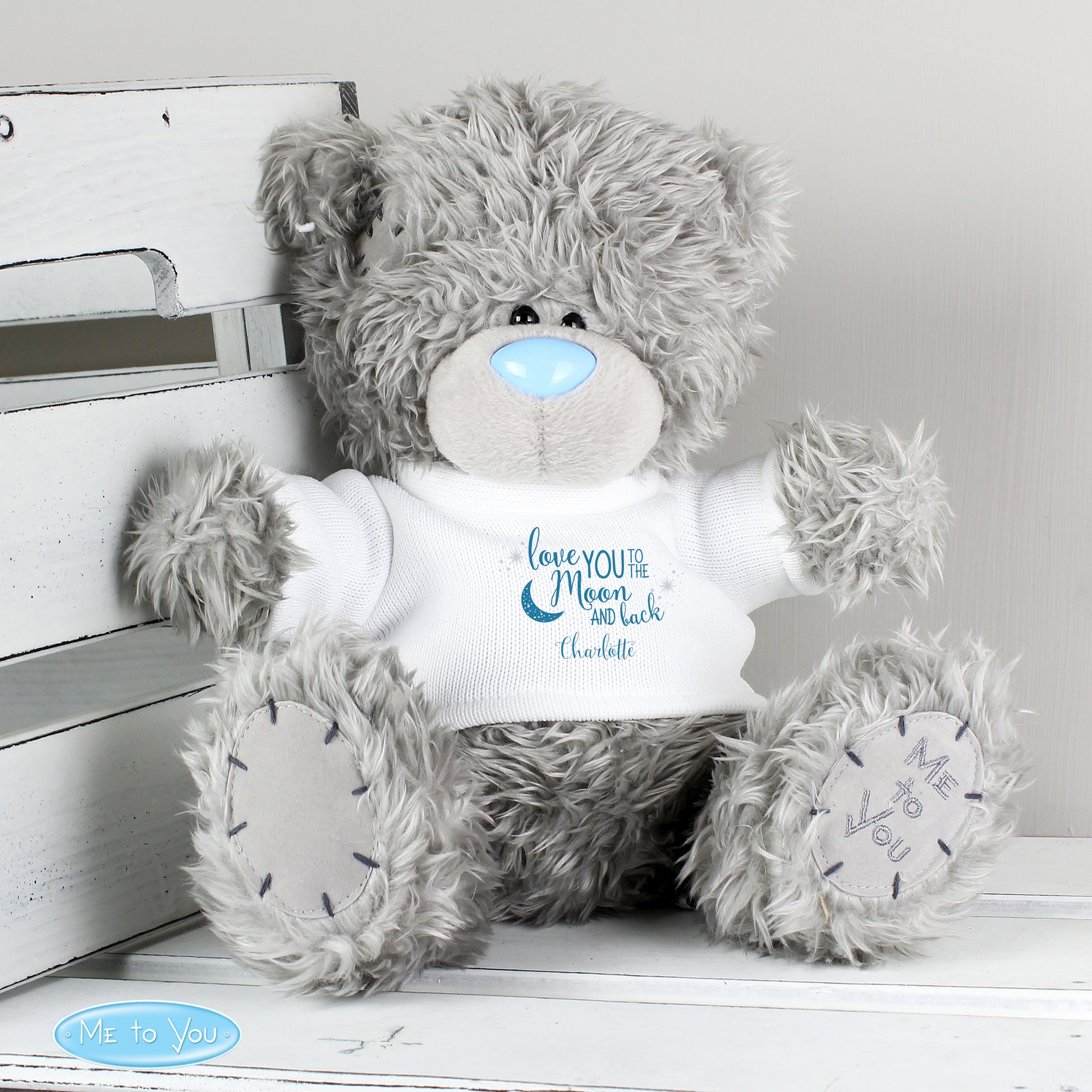 Personalised Me to You Bear 'To the Moon and Back' - MK&JD Gifts