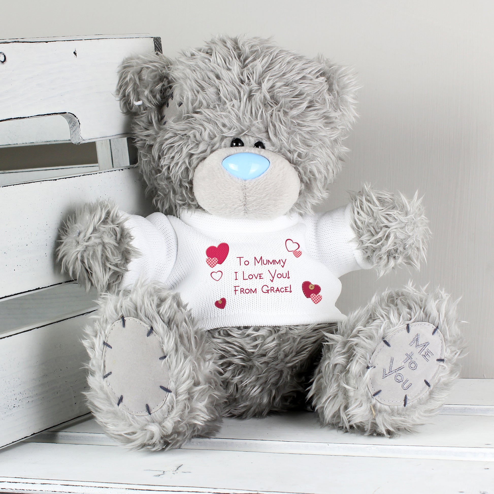 Personalised Me to You Bear Hearts - MK&JD Gifts