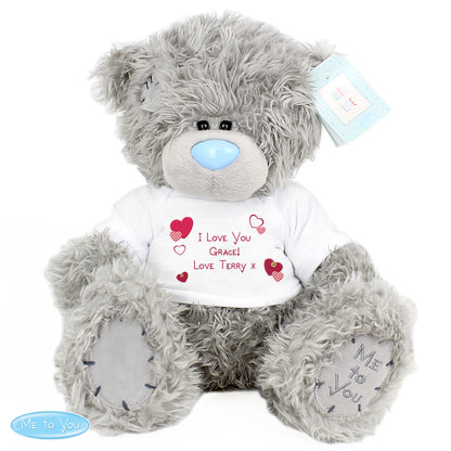 Personalised Me to You Bear Hearts - MK&JD Gifts