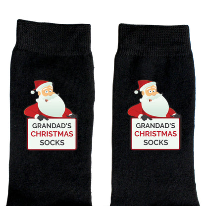 Personalised Santa Claus Christmas Socks - MK&JD Gifts