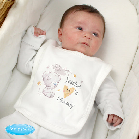 Personalised Tiny Tatty Teddy I Heart Baby Bib - MK&JD Gifts
