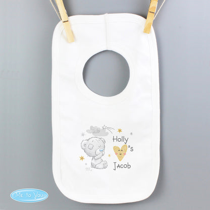 Personalised Tiny Tatty Teddy I Heart Baby Bib - MK&JD Gifts