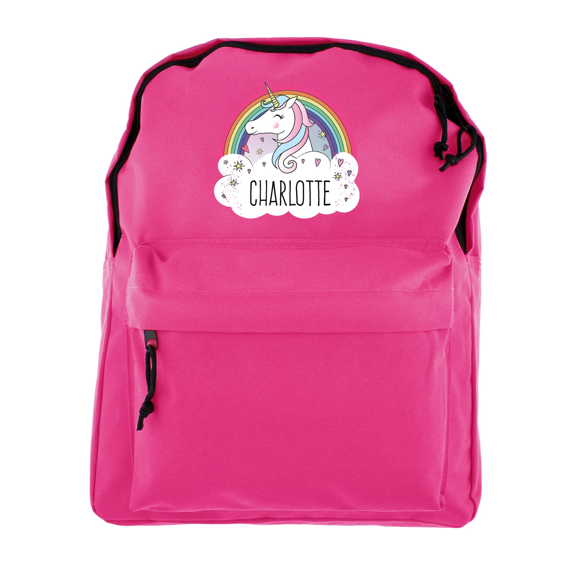 Personalised Unicorn Pink Backpack - MK&JD Gifts