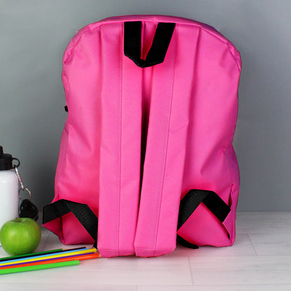 Personalised Unicorn Pink Backpack - MK&JD Gifts