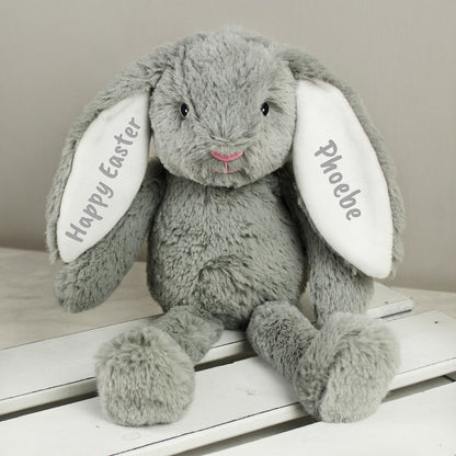 Personalised Bunny Rabbit Soft Toy - MK&JD Gifts