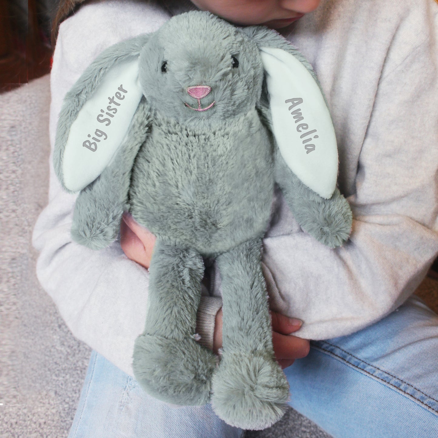 Personalised Bunny Rabbit Soft Toy - MK&JD Gifts