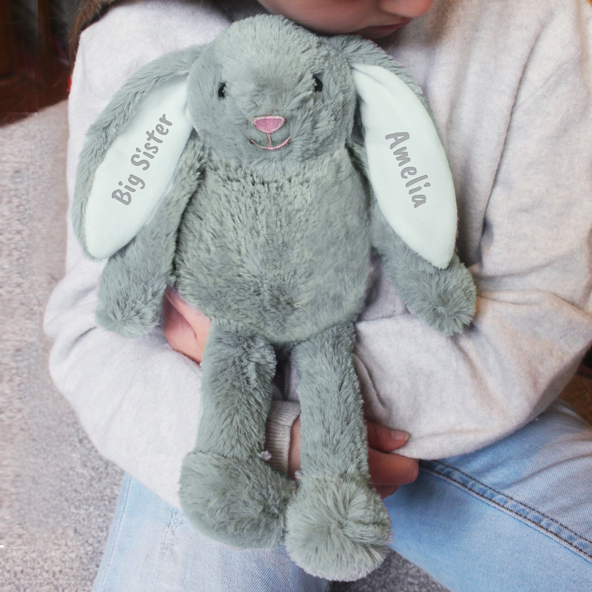 Personalised Bunny Rabbit Soft Toy - MK&JD Gifts