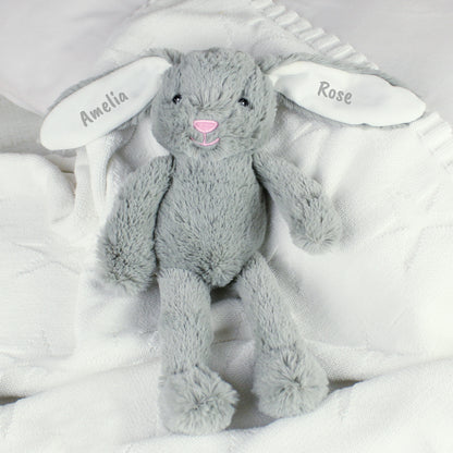 Personalised Bunny Rabbit Soft Toy - MK&JD Gifts