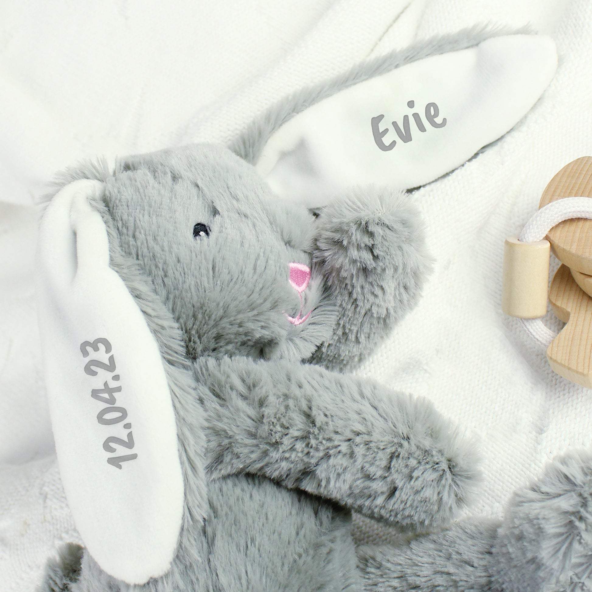 Personalised Bunny Rabbit Soft Toy - MK&JD Gifts