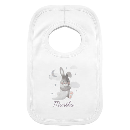 Personalised Baby Bunny Bib - MK&JD Gifts