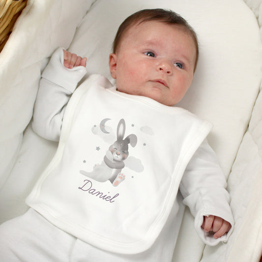 Personalised Baby Bunny Bib - MK&JD Gifts