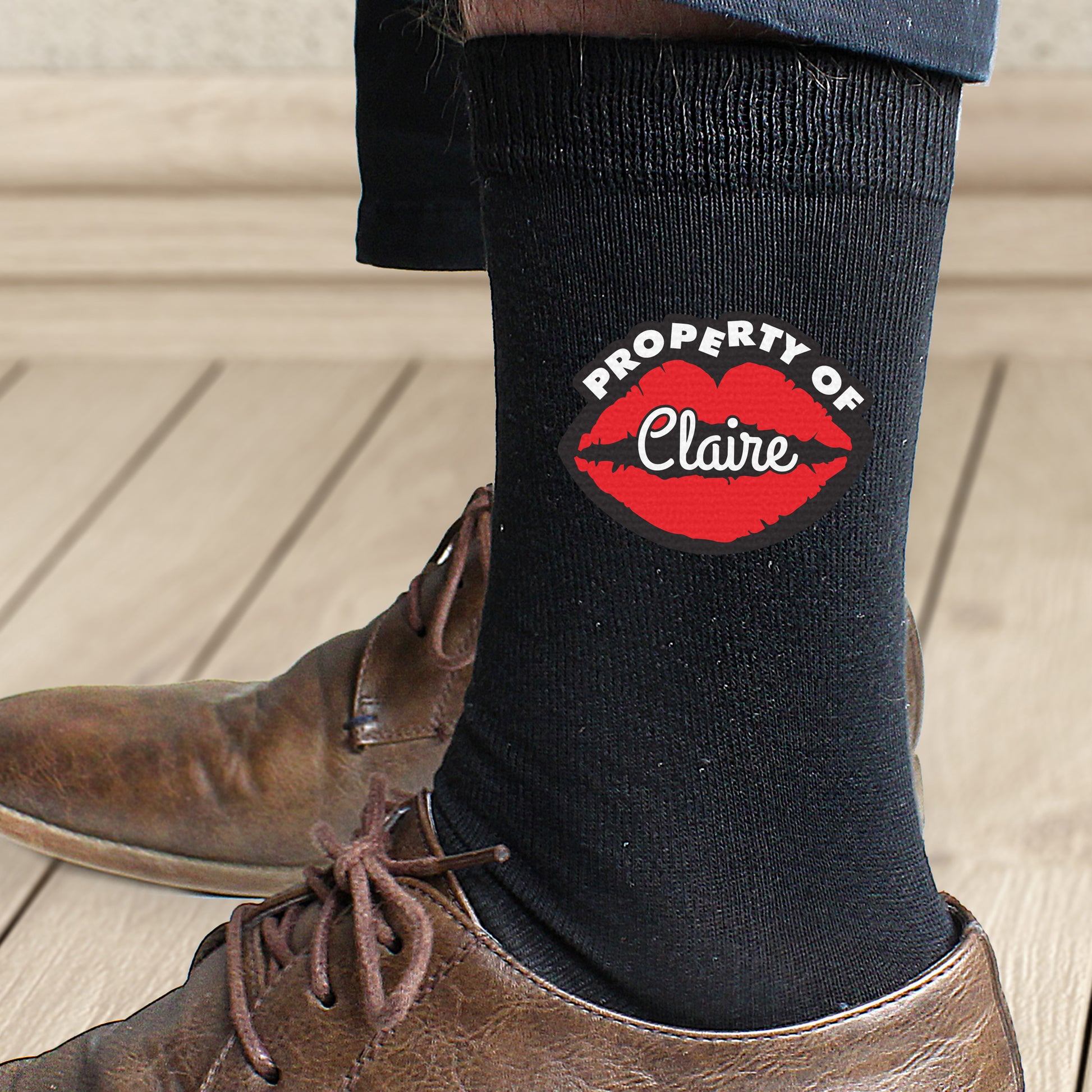 Personalised Property Of Mens Socks - MK&JD Gifts