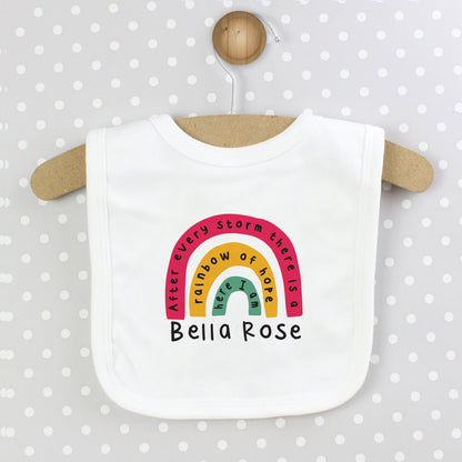 Personalised Rainbow Bib - MK&JD Gifts