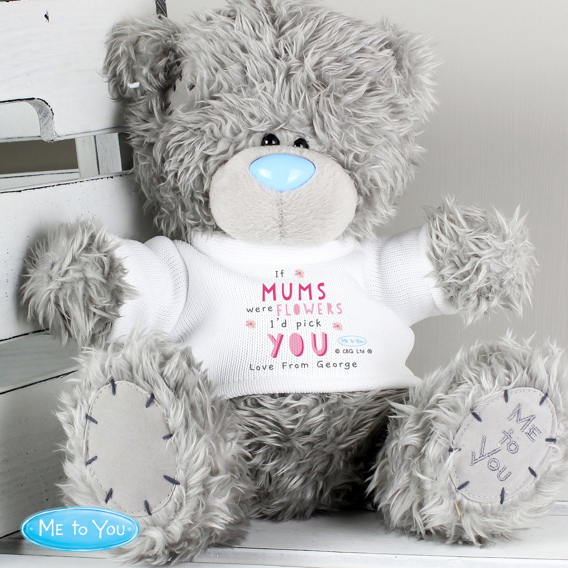 Personalised Me To You If...Were Flowers Bear - MK&JD Gifts