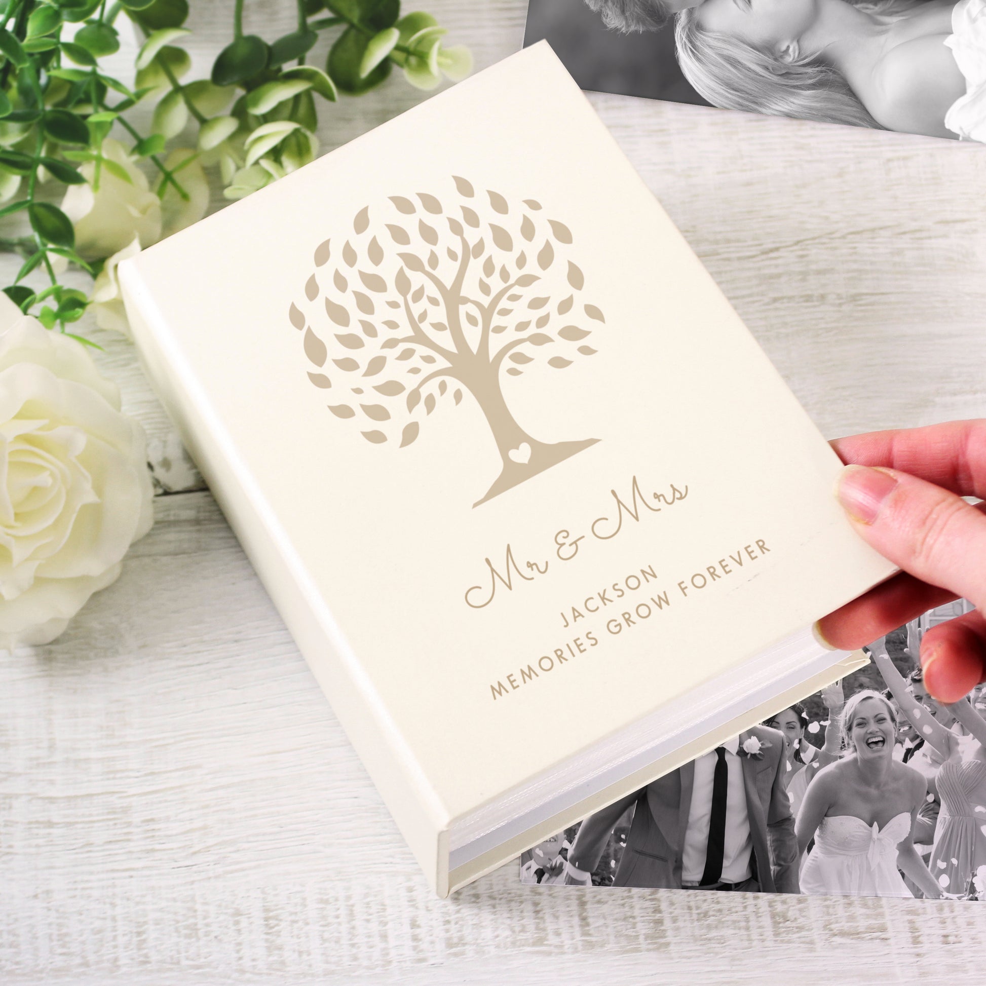 Personalised Family Tree 6x4 Photo Album with Sleeves - MK&JD Gifts