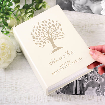 Personalised Family Tree 6x4 Photo Album with Sleeves - MK&JD Gifts