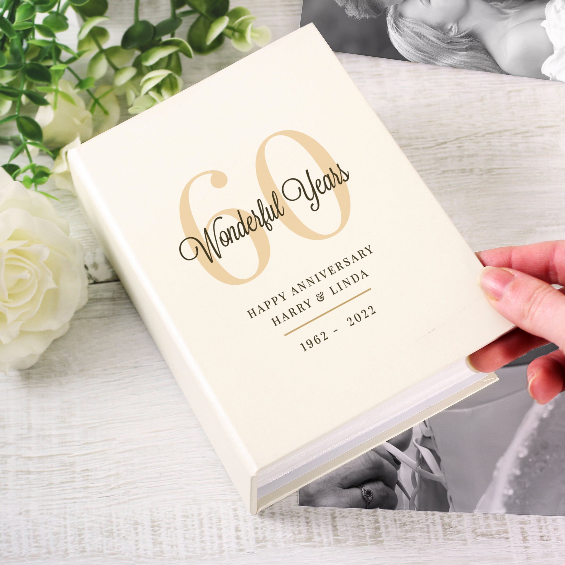 Personalised Big Birthday 6x4 Photo Album with Sleeves - MK&JD Gifts