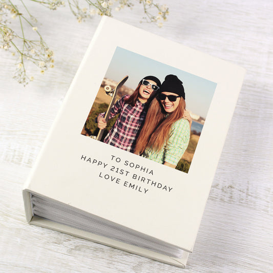 Personalised Photo Upload 6x4 Photo Album with Sleeves - MK&JD Gifts
