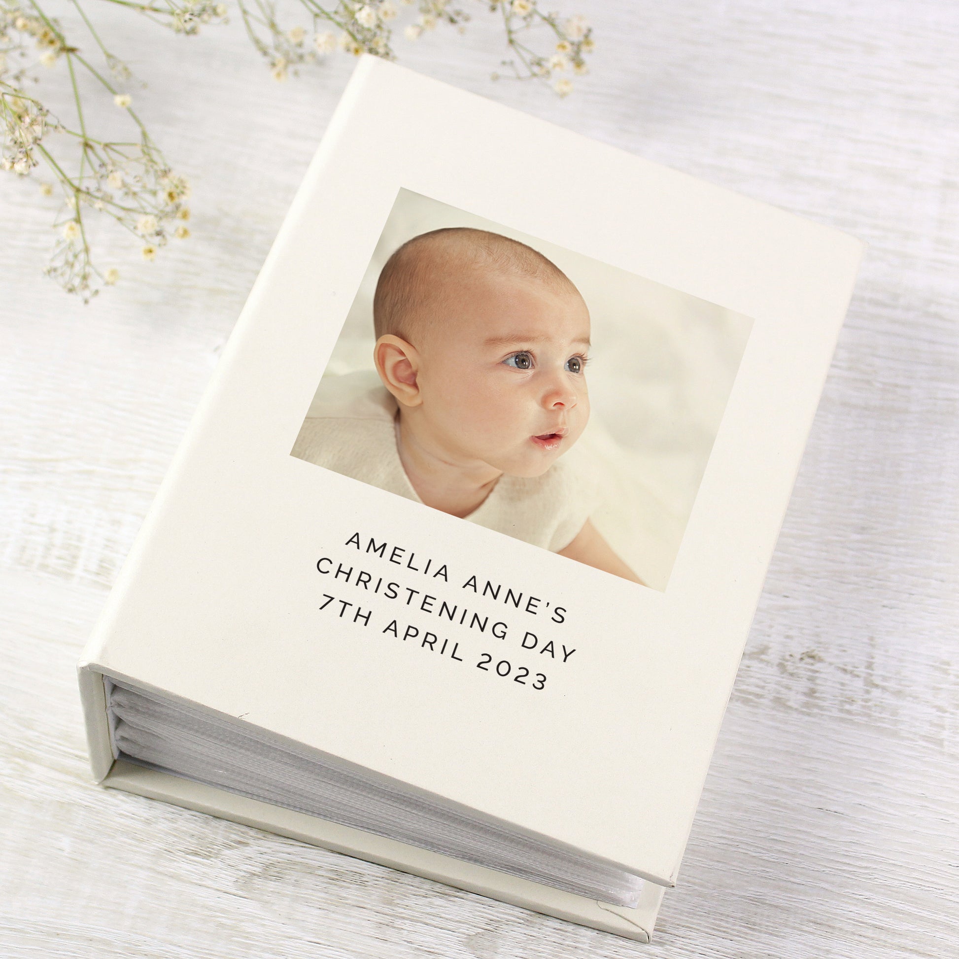 Personalised Photo Upload 6x4 Photo Album with Sleeves - MK&JD Gifts