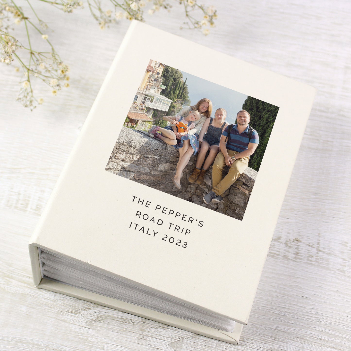 Personalised Photo Upload 6x4 Photo Album with Sleeves - MK&JD Gifts