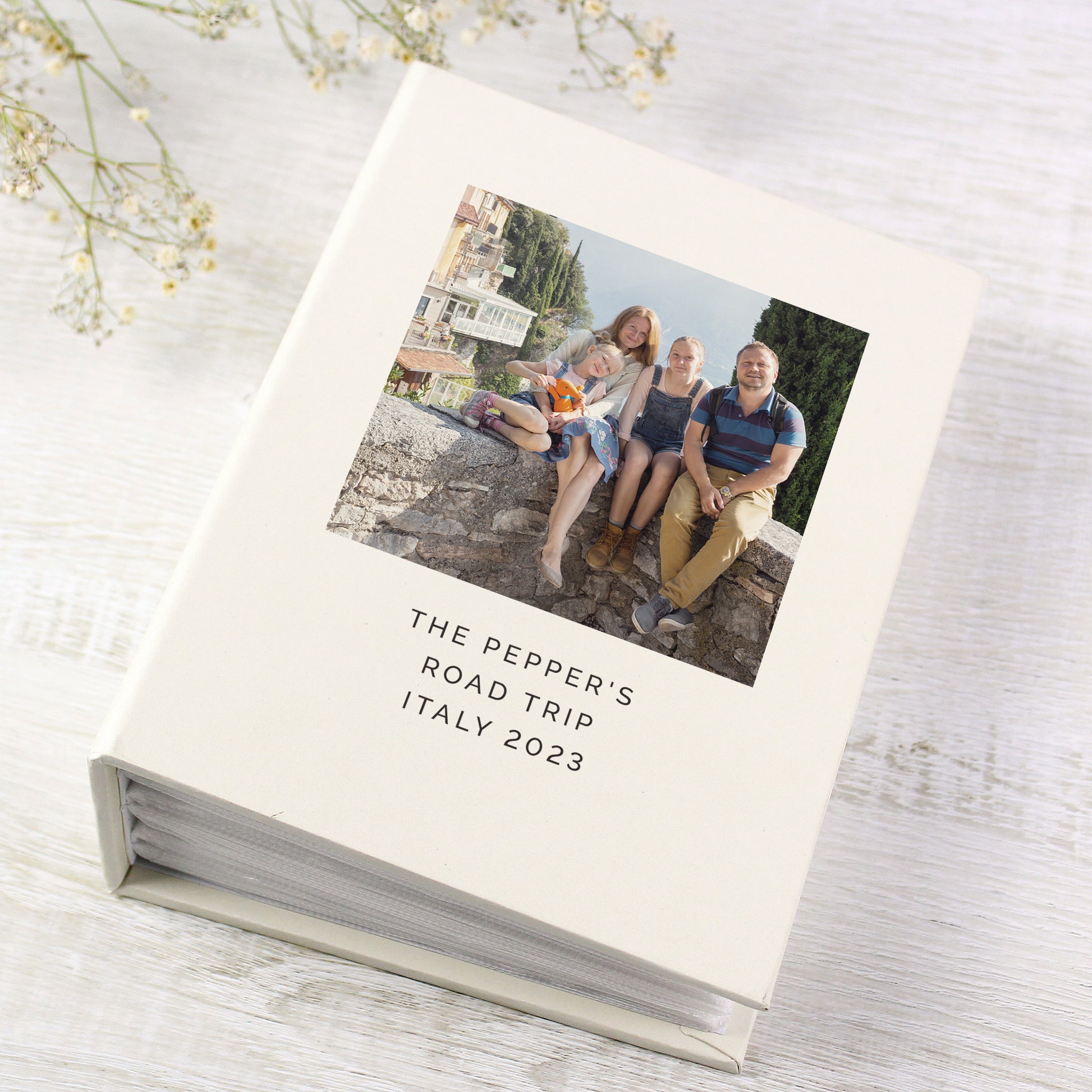 Personalised Photo Upload 6x4 Photo Album with Sleeves - MK&JD Gifts