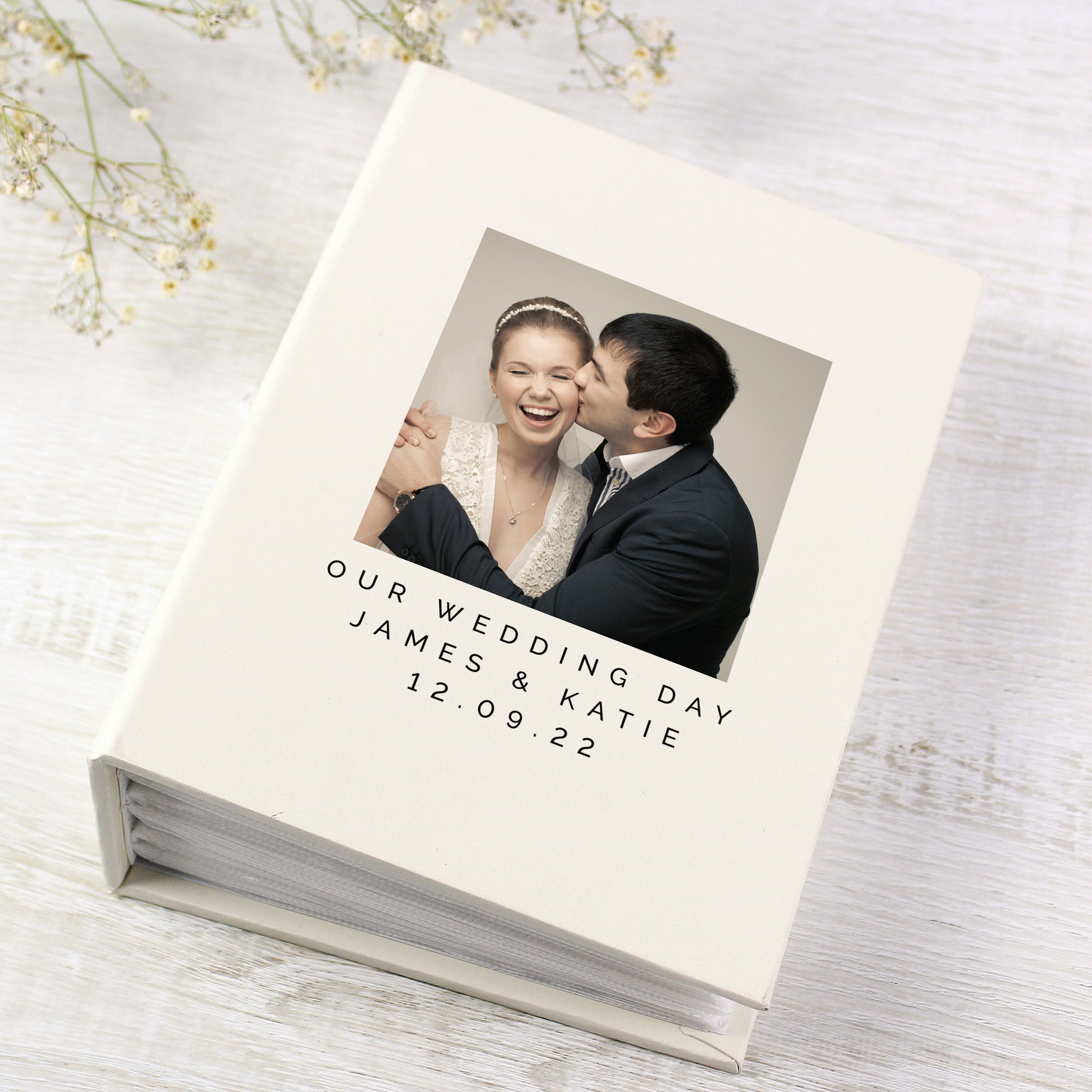 Personalised Photo Upload 6x4 Photo Album with Sleeves - MK&JD Gifts