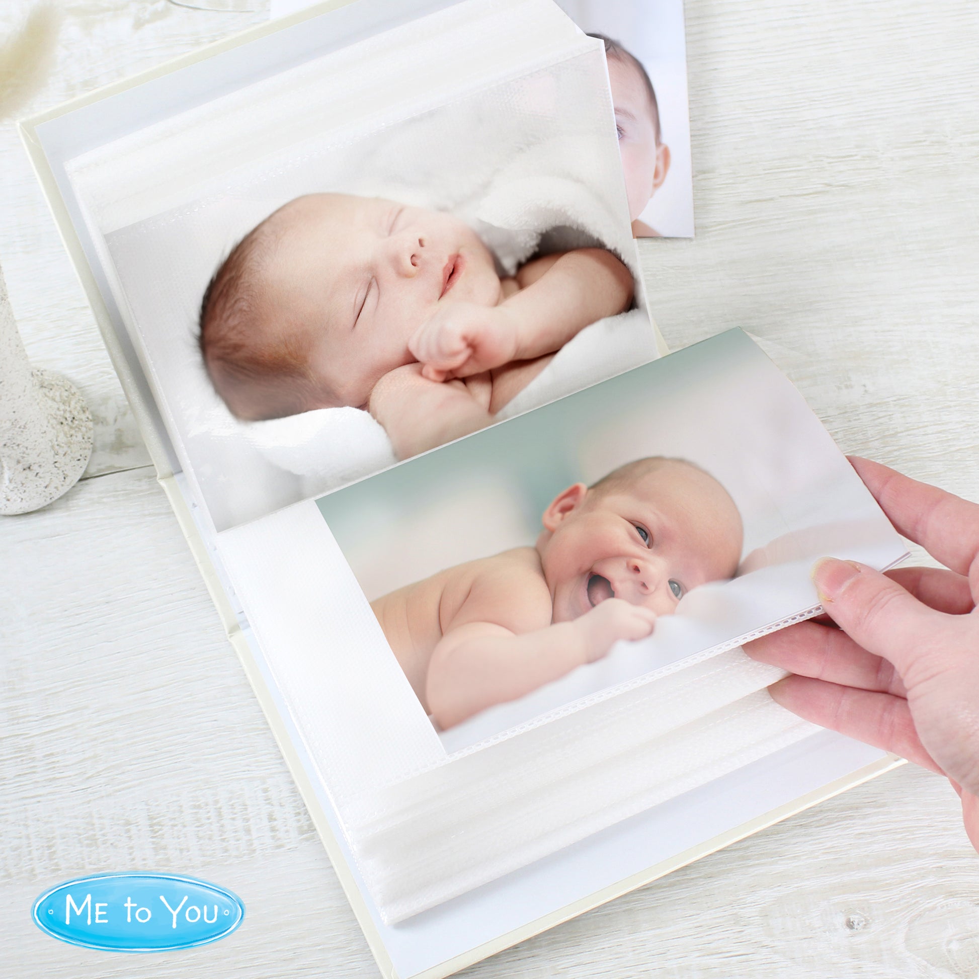 Personalised Tiny Tatty Teddy Pink 6x4 Photo Album with Sleeves - MK&JD Gifts