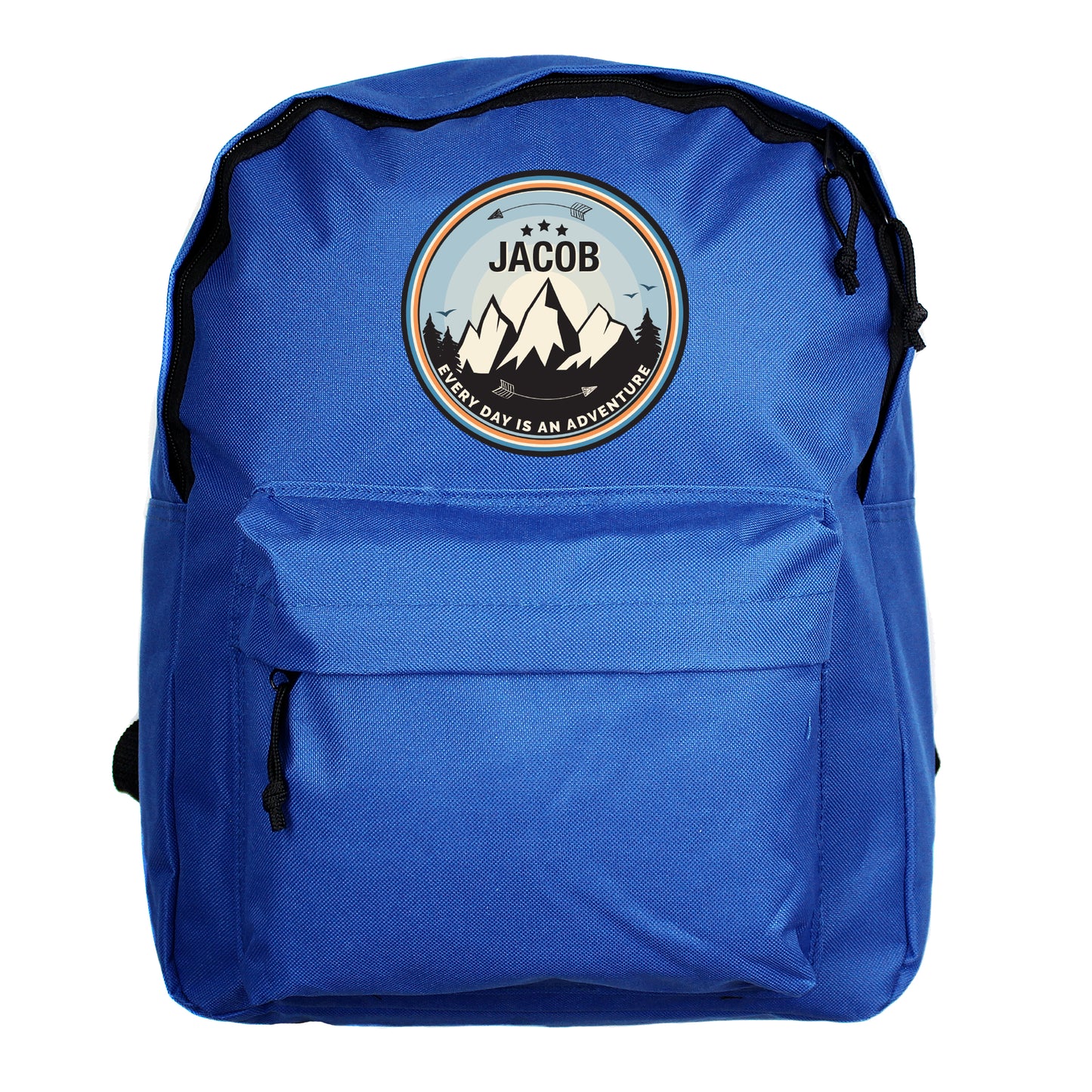 Personalised Adventure Blue Backpack - MK&JD Gifts