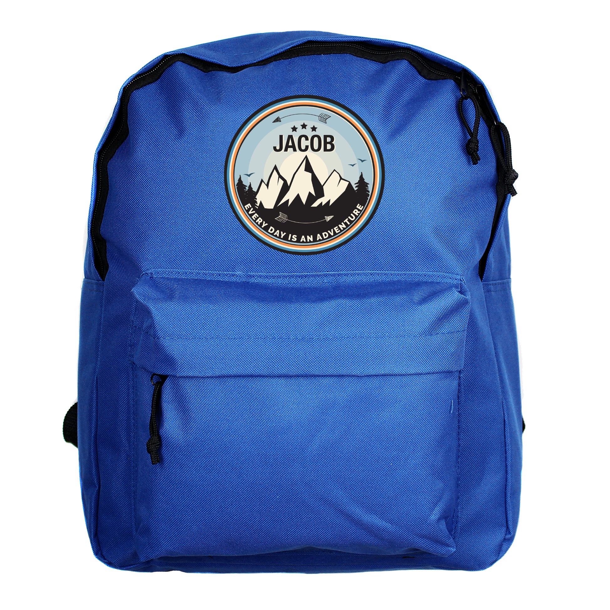 Personalised Adventure Blue Backpack - MK&JD Gifts